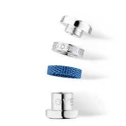Arctic Symphony | polished silver | Love-4