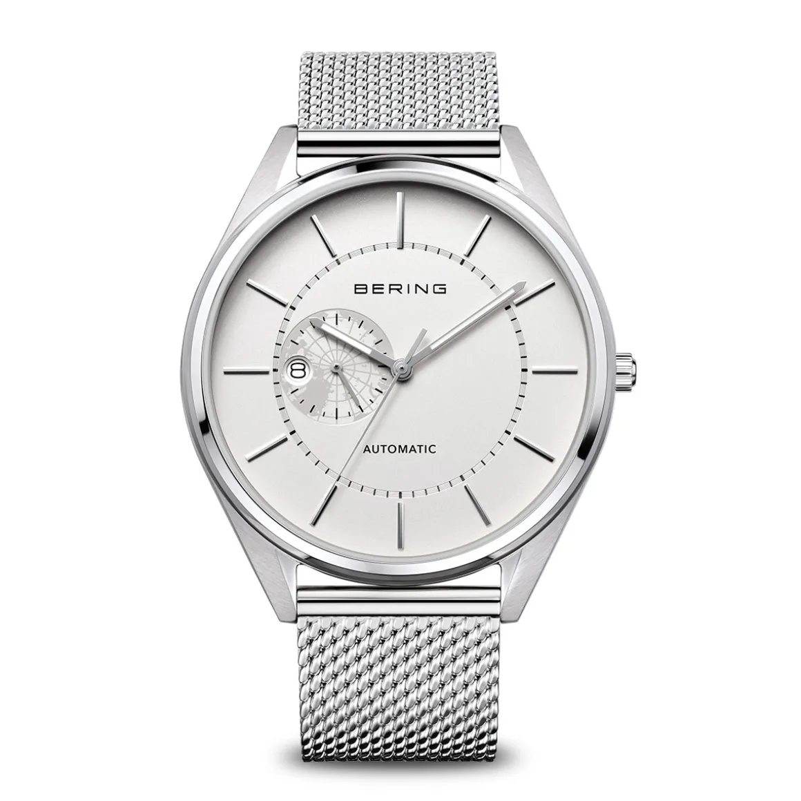 Automatic | polished/brushed silver | 16243-000