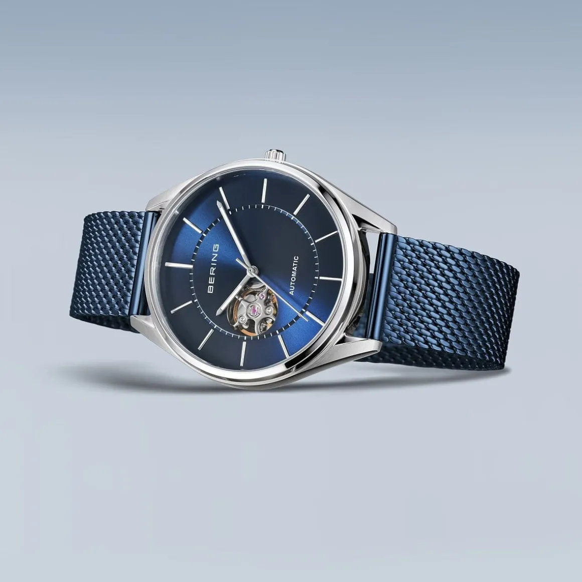Automatic | polished/brushed silver | 16743-307