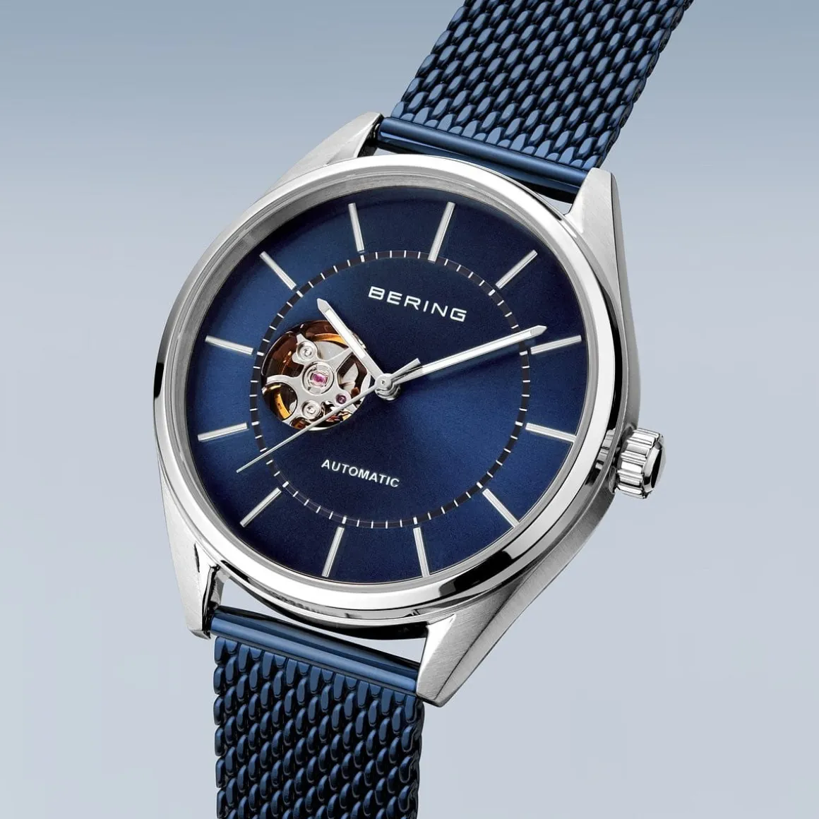 Automatic | polished/brushed silver | 16743-307