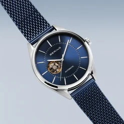 Automatic | polished/brushed silver | 16743-307