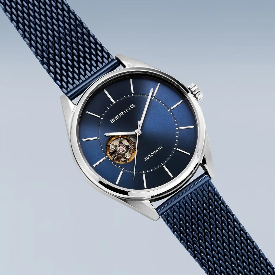 Automatic | polished/brushed silver | 16743-307