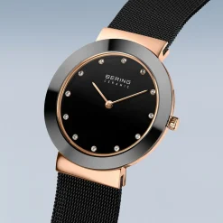 Ceramic | polished rose gold | 11435-166