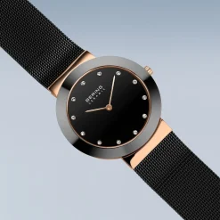 Ceramic | polished rose gold | 11435-166