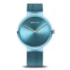 Classic | polished/brushed blue | 14539-388