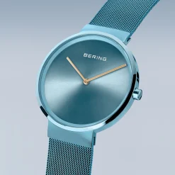 Classic | polished/brushed blue | 14539-388