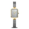 Petite Square | polished/brushed gold | 14520-010