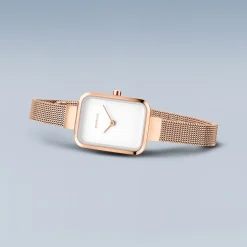 Petite Square | polished/brushed rose gold | 14520-364