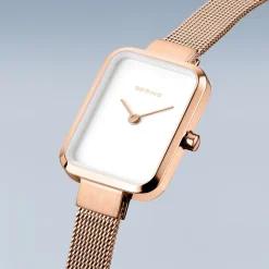 Petite Square | polished/brushed rose gold | 14520-364