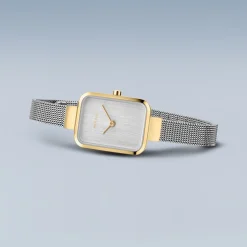 Petite Square | polished/brushed gold | 14520-010