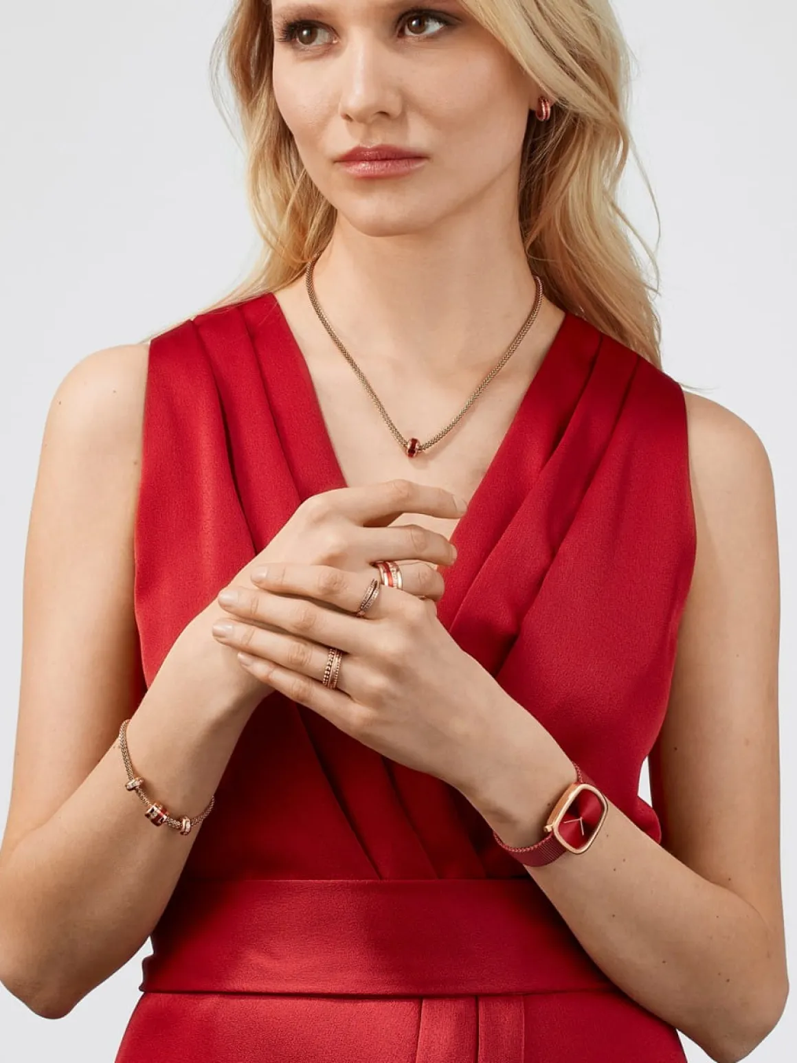 Sale | polished rose gold | 18034-363