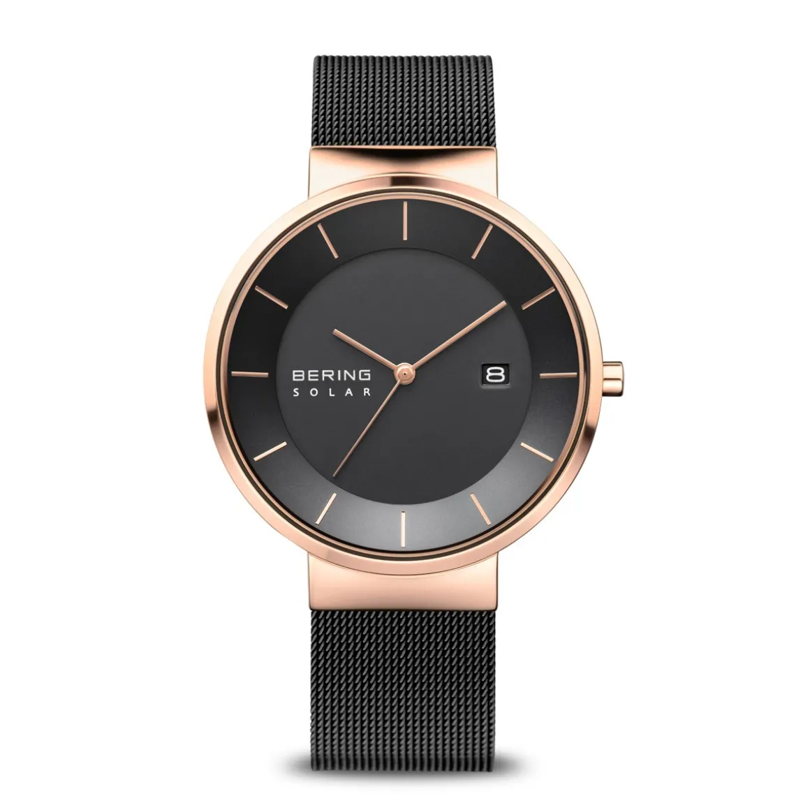 Solar | polished rose gold | 14639-166