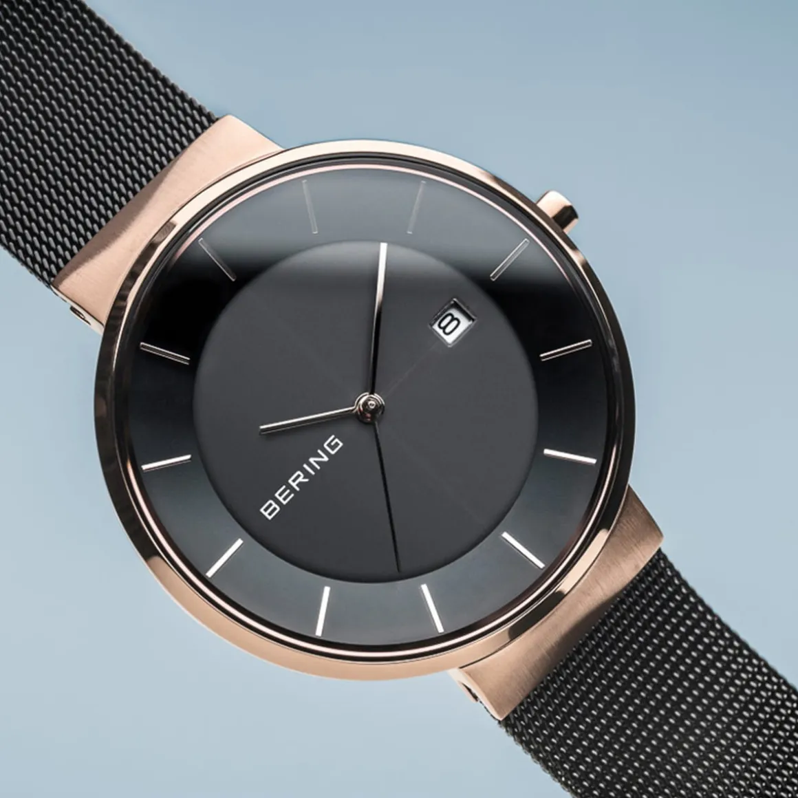 Solar | polished rose gold | 14639-166