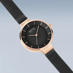 Solar | polished rose gold | 14631-166