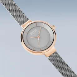 Solar | polished rose gold | 14631-369