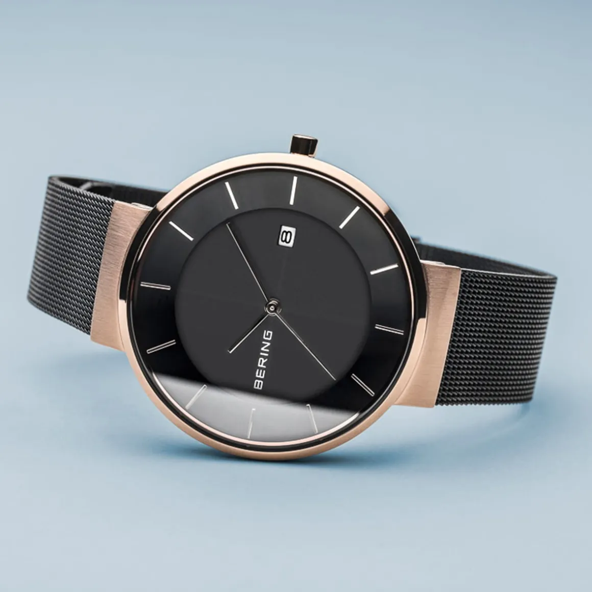 Solar | polished rose gold | 14639-166