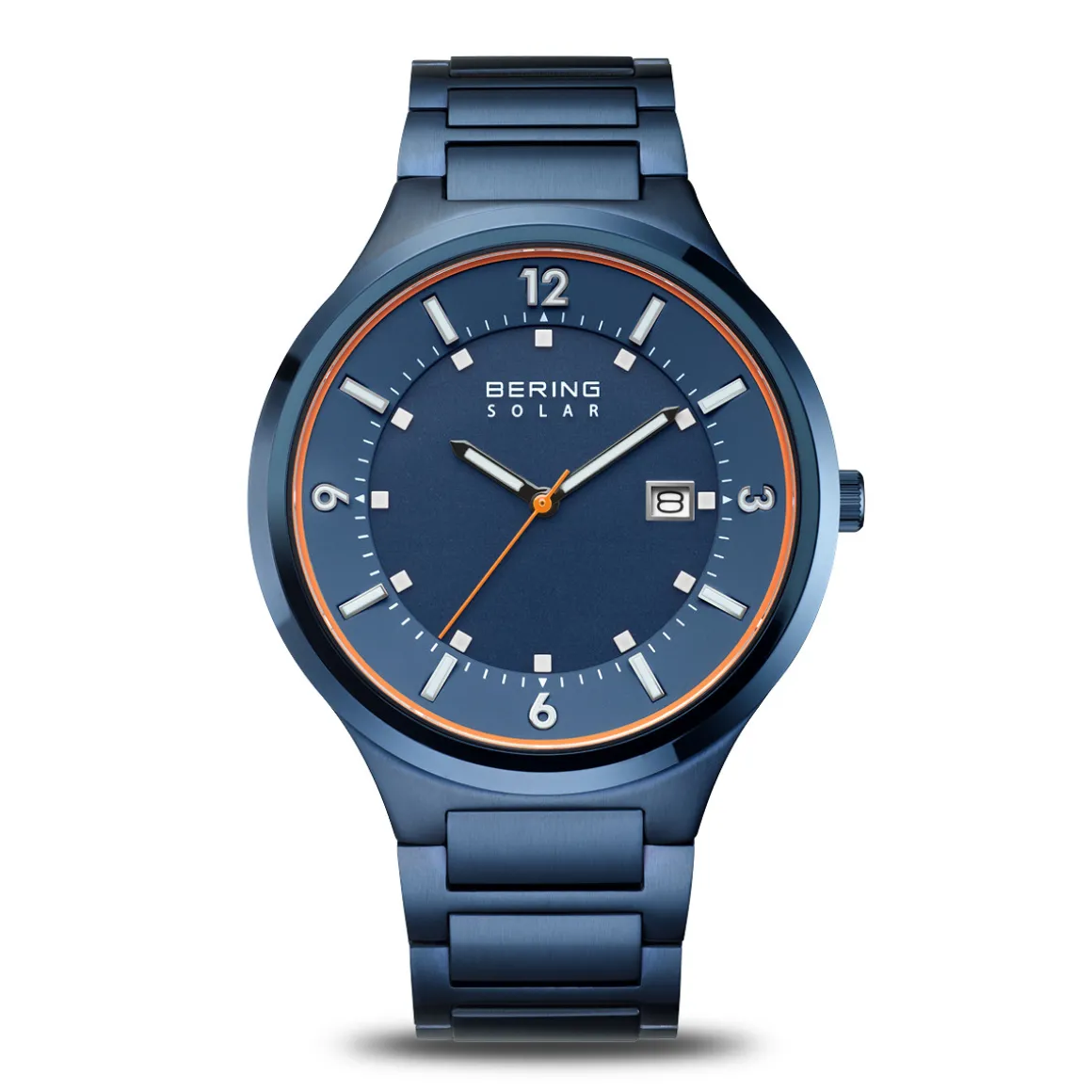 Solar | polished/brushed blue | 14442-797