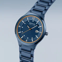 Solar | polished/brushed blue | 14442-797
