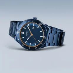 Solar | polished/brushed blue | 14443-797