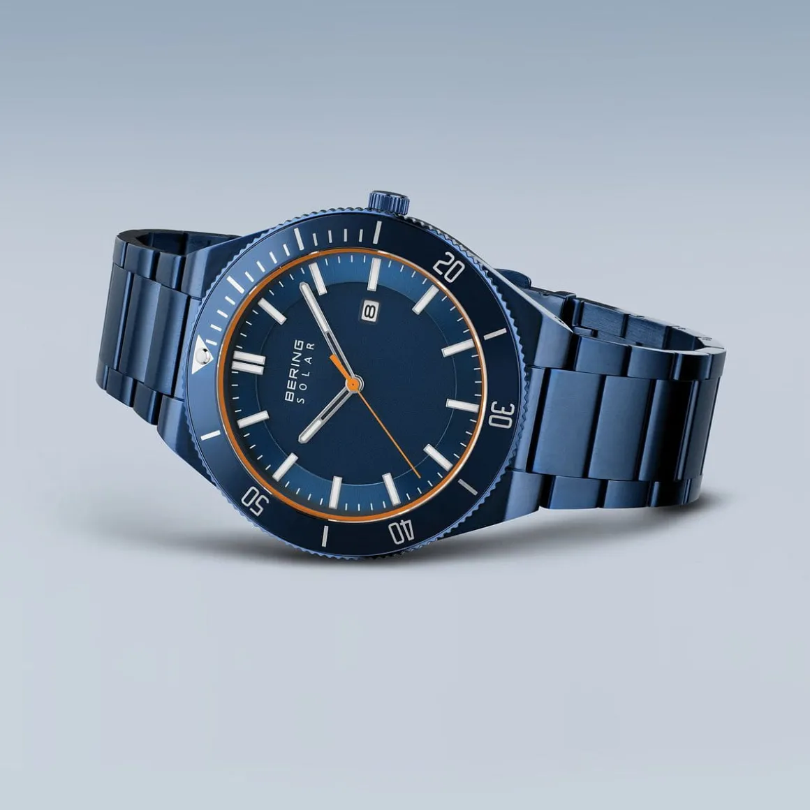 Solar | polished/brushed blue | 14443-797