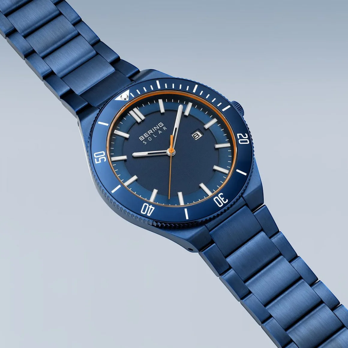 Solar | polished/brushed blue | 14443-797