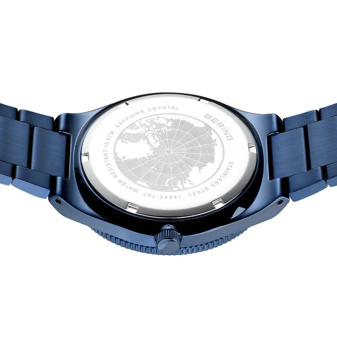 Solar | polished/brushed blue | 14443-797