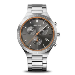 Titan Chrono | brushed silver | 11743-709