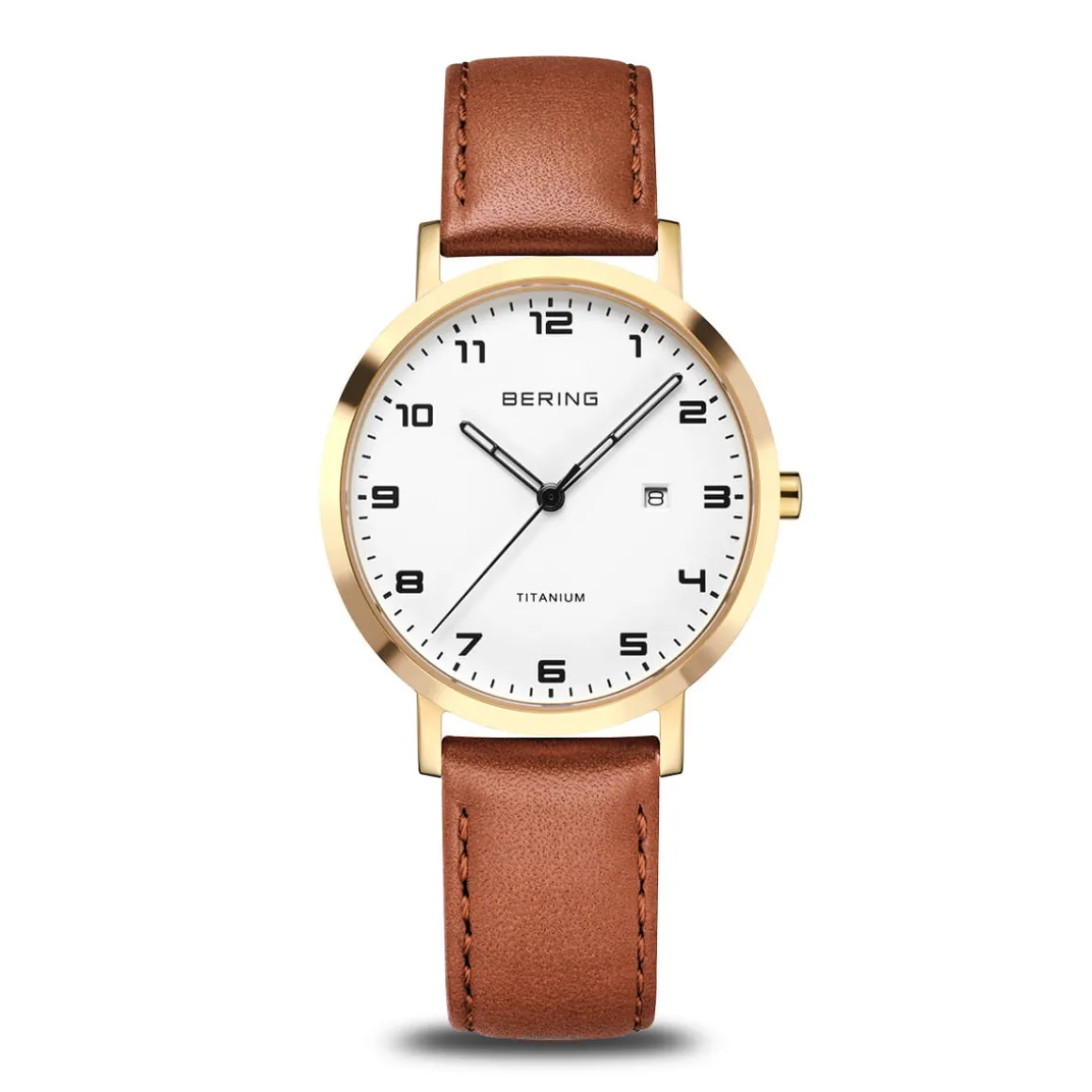 Titanium | polished/brushed gold | 18634-534
