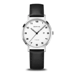 Titanium | polished/brushed silver | 18634-404
