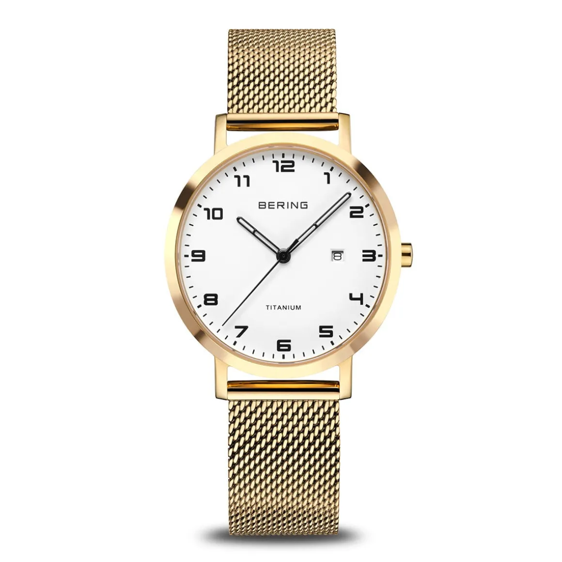 Titanium | polished/brushed gold | 18634-334