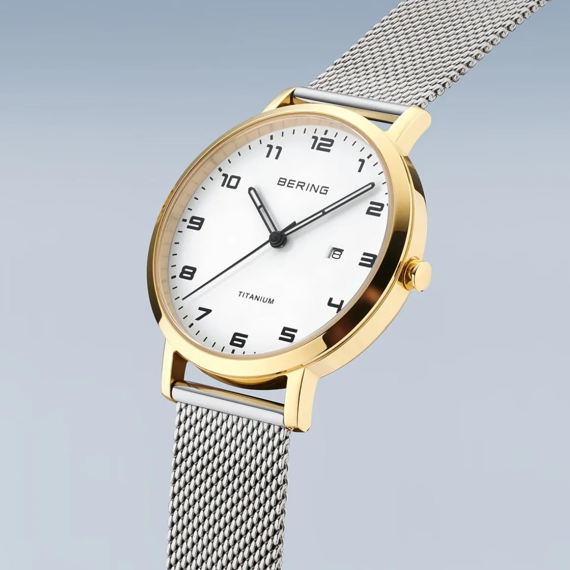 Titanium | polished/brushed gold | 18634-010