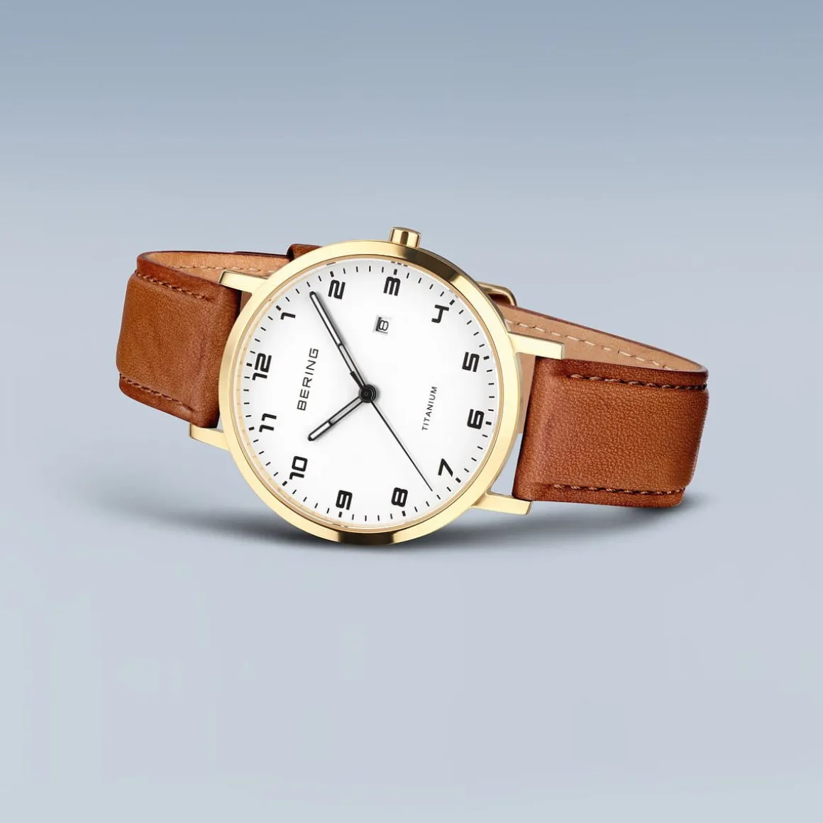 Titanium | polished/brushed gold | 18634-534