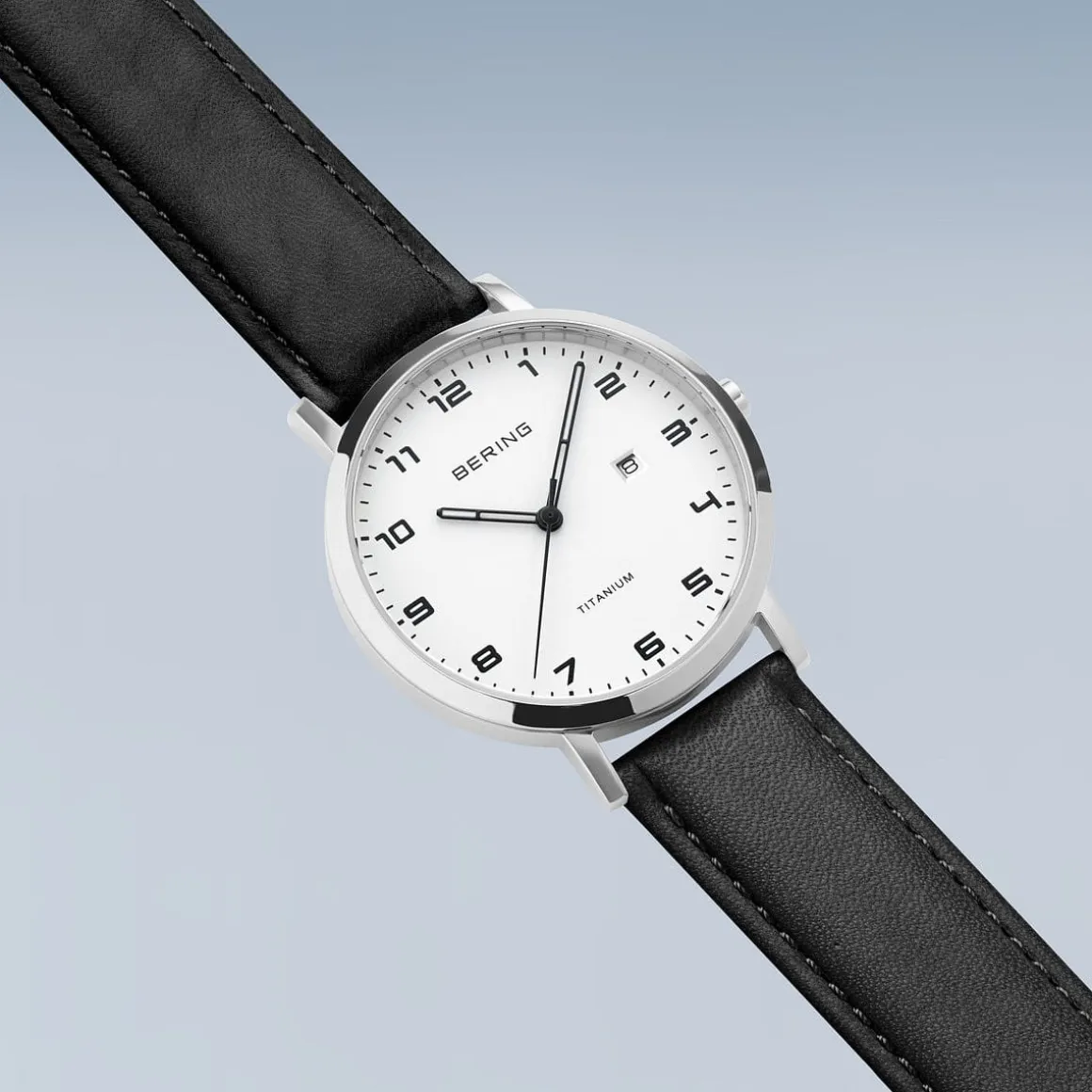 Titanium | polished/brushed silver | 18634-404