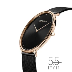 Ultra Slim | polished rose gold | 15739-166