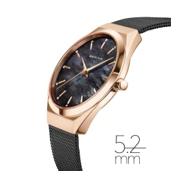Ultra Slim | polished/brushed rose gold | 18729-166