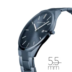 Ultra Slim | polished/brushed blue | 17240-797
