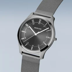 Ultra Slim | polished/brushed grey | 18340-377