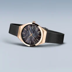 Ultra Slim | polished/brushed rose gold | 18729-166